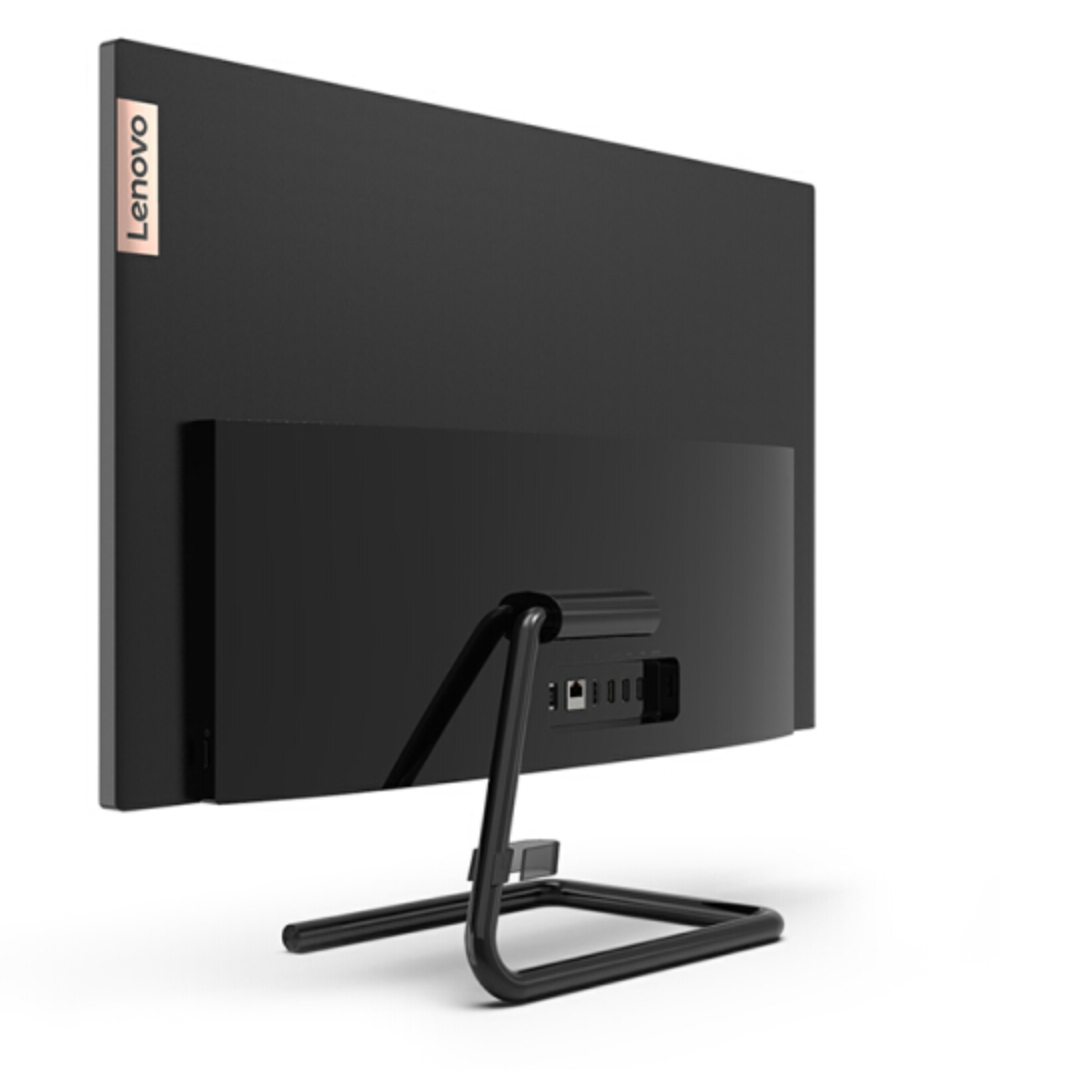 联想(Lenovo)AIO520C 英特尔酷睿i5微边框一体台式机电脑27英寸(十代i5-10400T 16G 512G SSD 无线键鼠)黑