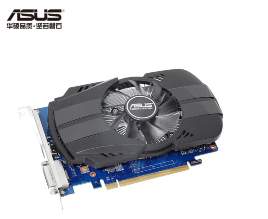 华硕 ASUS PH-GT1030-O2G 1252-1531MHz GDDR5 2GB 精巧主机家庭娱乐之选